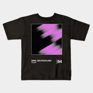 Xmal Deutschland / Minimalist Style Graphic Design Kids T-Shirt